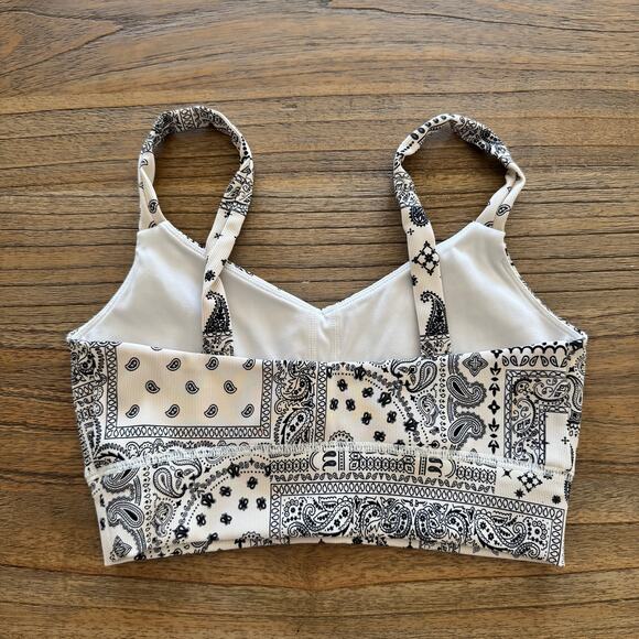 Z Supply Active Bandana Print Sports Bra - Size S - Picture 6 of 6